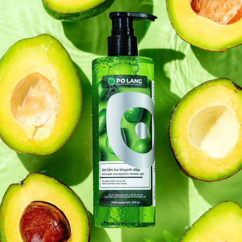 Sữa Tắm Bơ Bạc Hà Pơ Lang 300ml