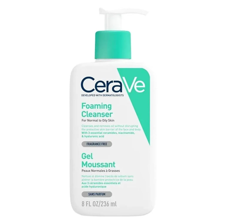 Sữa Rửa Mặt CeraVe Foaming Cleanser Gel Cho Da Dầu