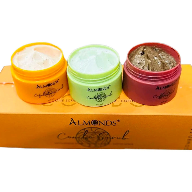 Combo Tẩy Bào Chết Almonds 3 Món