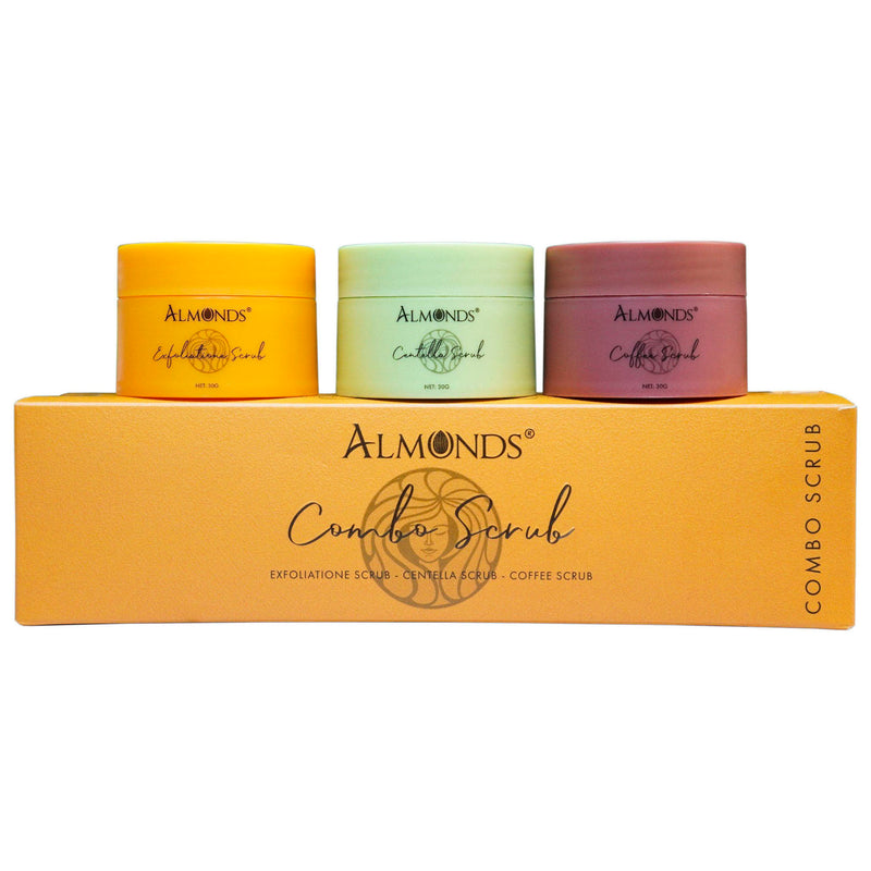 Combo Tẩy Bào Chết Almonds 3 Món