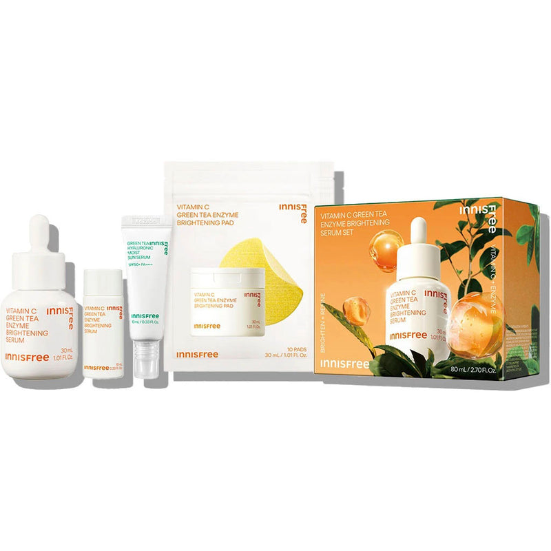 Bộ Serum Innisfree Vitamin C Green Tea Enzyme Brightening