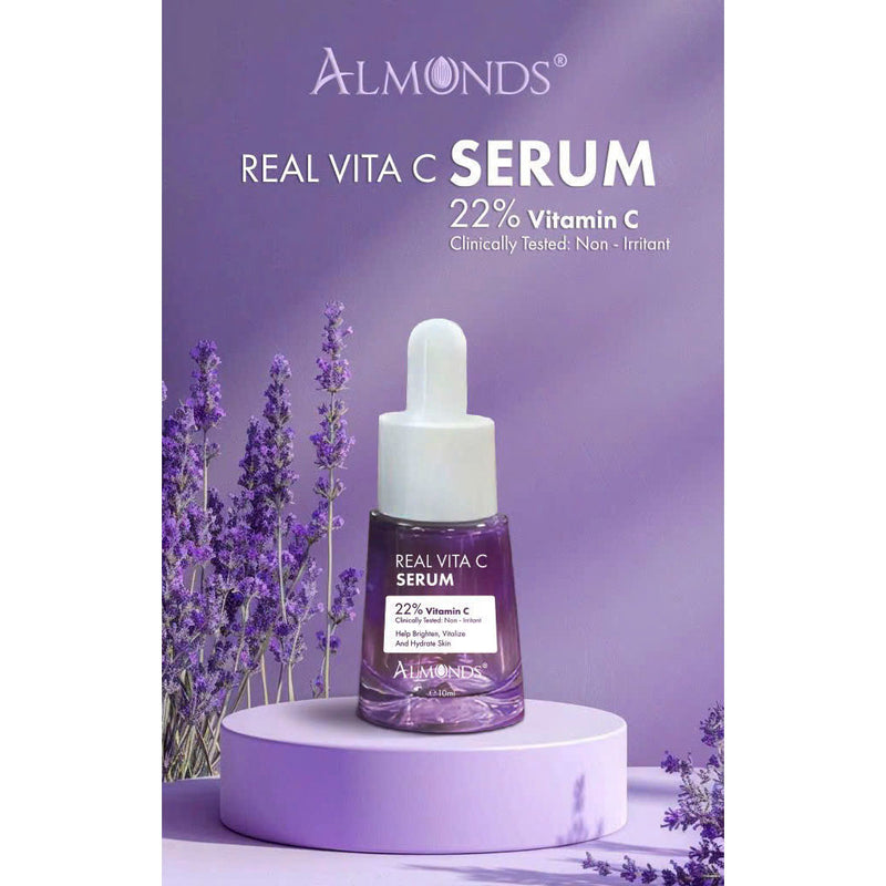 Serum Almonds Real Vita C 22% Vitamin C 10ml