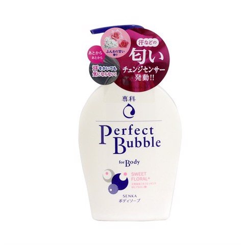 Sữa Tắm Senka Perfect Bubble Hương Hoa 500ml