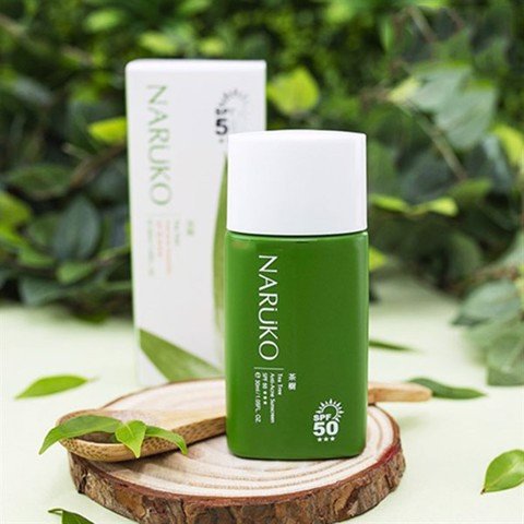 Kem Chống Nắng Naruko Tea Tree Anti-Acne Sunscreen SPF50+ 30ml