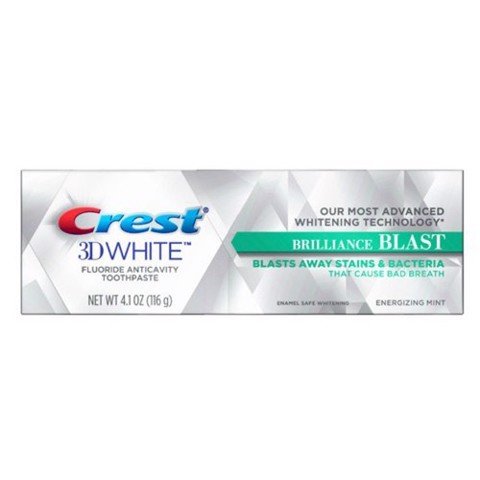Kem Đánh Răng Crest 3D White Brilliance Blast 116g