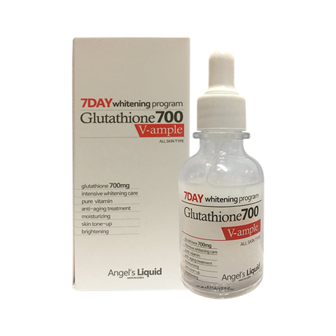 Serum Angel's Liquid 7Day Whitening Program Glutathione 700 V-Ample 30ml - Dưỡng Trắng Da