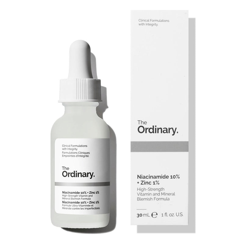 Serum The Ordinary Niacinamide 10% + Zinc 1% Ngừa Mụn, Giảm Thâm
