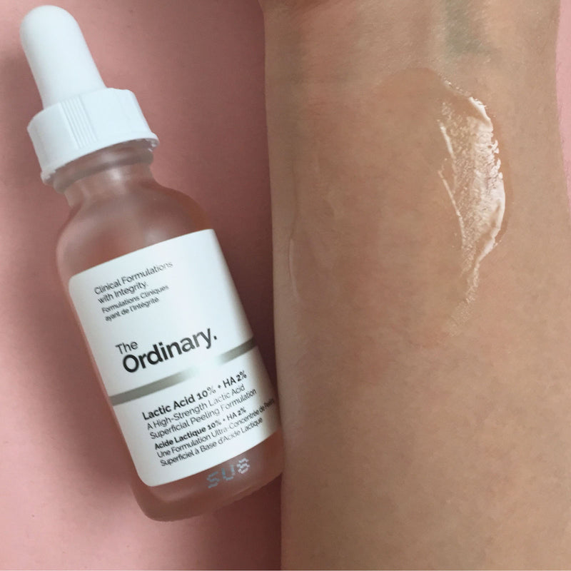 Serum The Ordinary Lactic Acid 10% + HA Tẩy Tế Bào Chết 30ml