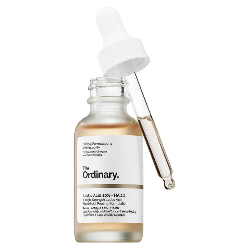 Serum The Ordinary Lactic Acid 10% + HA Tẩy Tế Bào Chết 30ml
