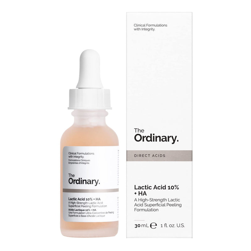 Serum The Ordinary Lactic Acid 10% + HA Tẩy Tế Bào Chết 30ml