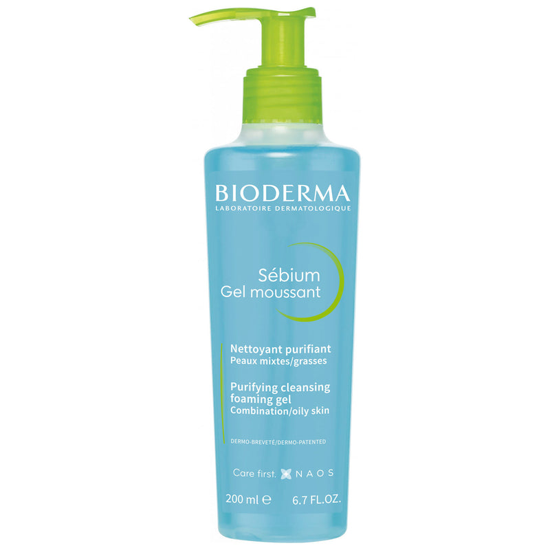 Sữa Rửa Mặt Bioderma Sebium Gel Moussant Cho Da Dầu Mụn