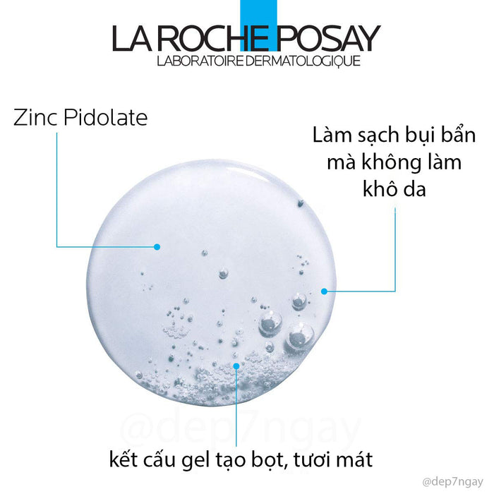 Sữa Rửa Mặt La Roche-Posay Effaclar Purifying Foaming Gel Cho Da Dầu Mụn