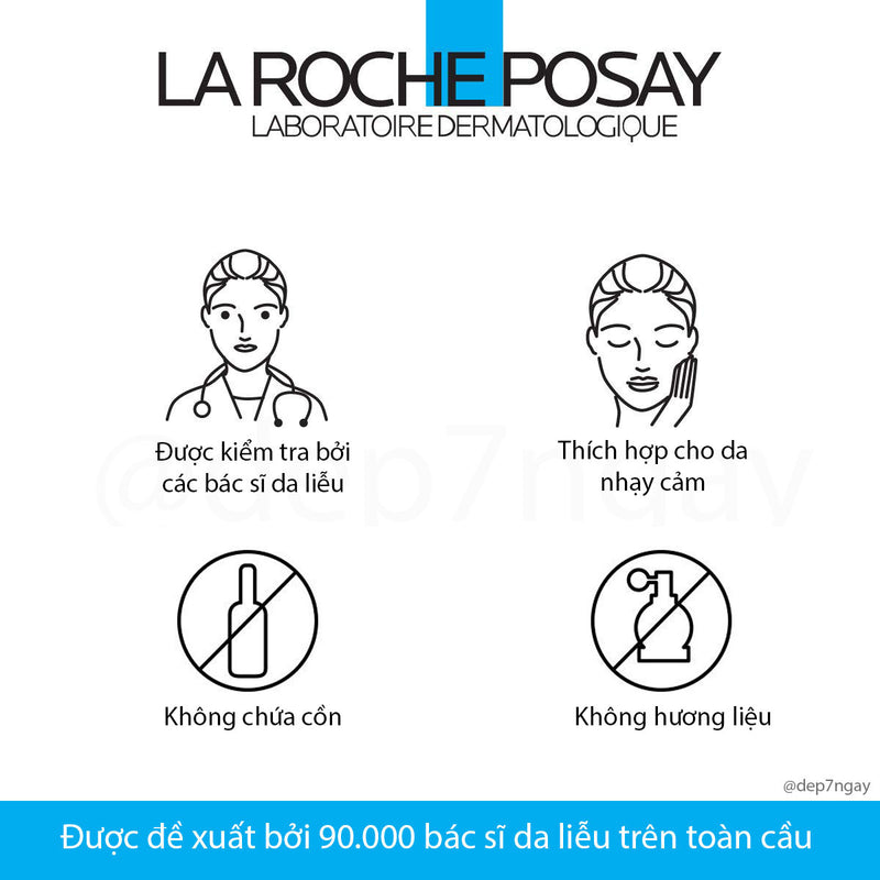 Nước Tẩy Trang La Roche-Posay Micellar Dành Cho Da Nhạy Cảm