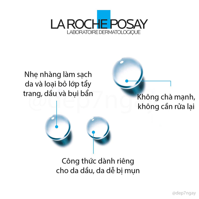 Nước Tẩy Trang La Roche-Posay Effaclar Dành Cho Da Dầu