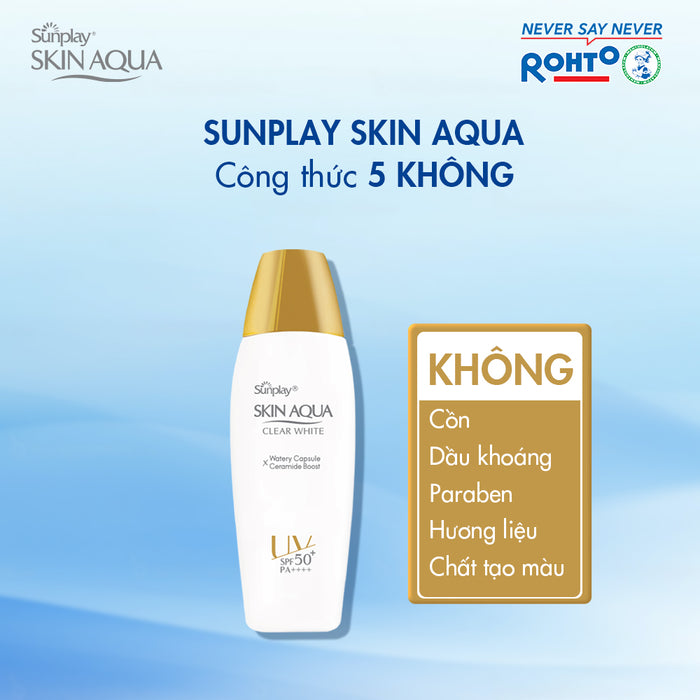 Kem Chống Nắng Sunplay Skin Aqua Clear White SPF 50+