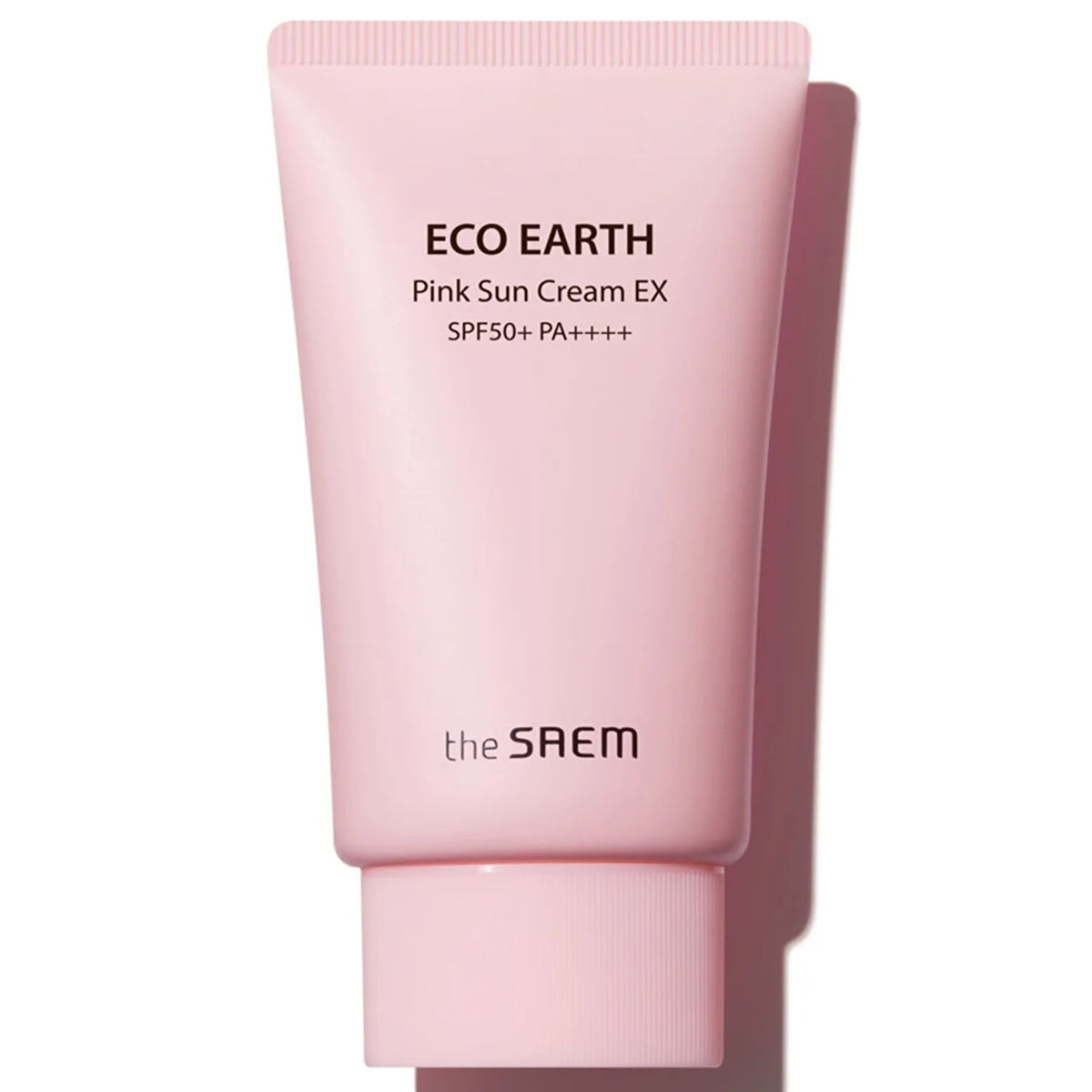 Kem Chống Nắng The Saem Eco Earth Pink Sun Cream SPF 50+ 50g Sáng Hồng Tự Nhiên