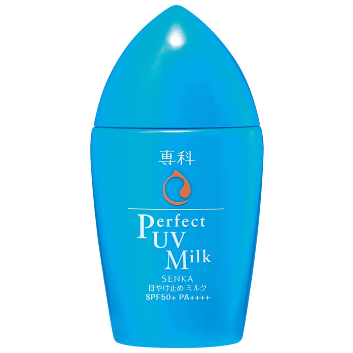 Kem Chống Nắng Senka Perfect UV Milk SPF 50+ 40ml - Dạng Sữa, Cho Da Dầu