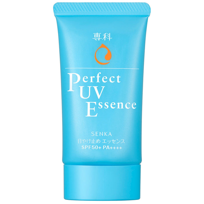 Kem Chống Nắng Senka Perfect UV Essence SPF 50+ 50g - Nâng Tông Da