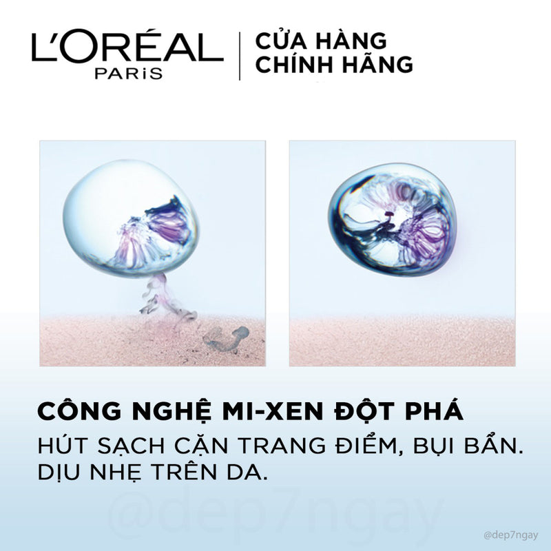 Nước Tẩy Trang L'Oreal Moisturizing Cho Da Khô& Da Thường 400ml