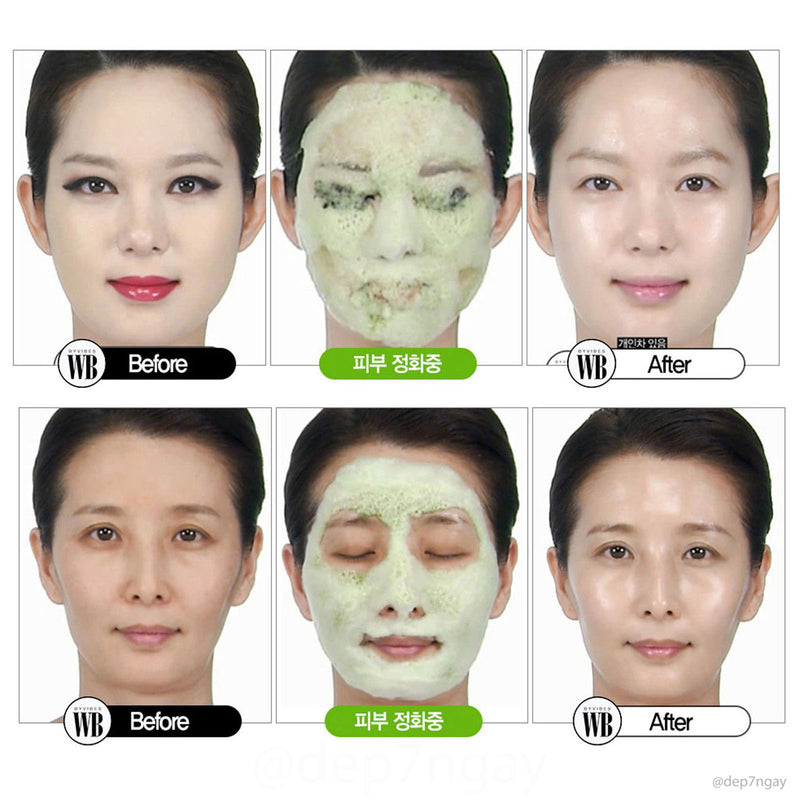 Sữa Rửa Mặt Rau Củ Wonder Bath Super Cleanser 300ml - Màu Xanh