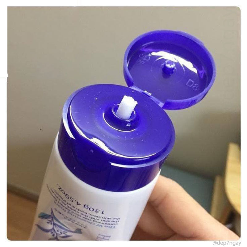 Sữa Rửa Mặt Ý Dĩ Hatomugi The W Cleansing Foam 130g