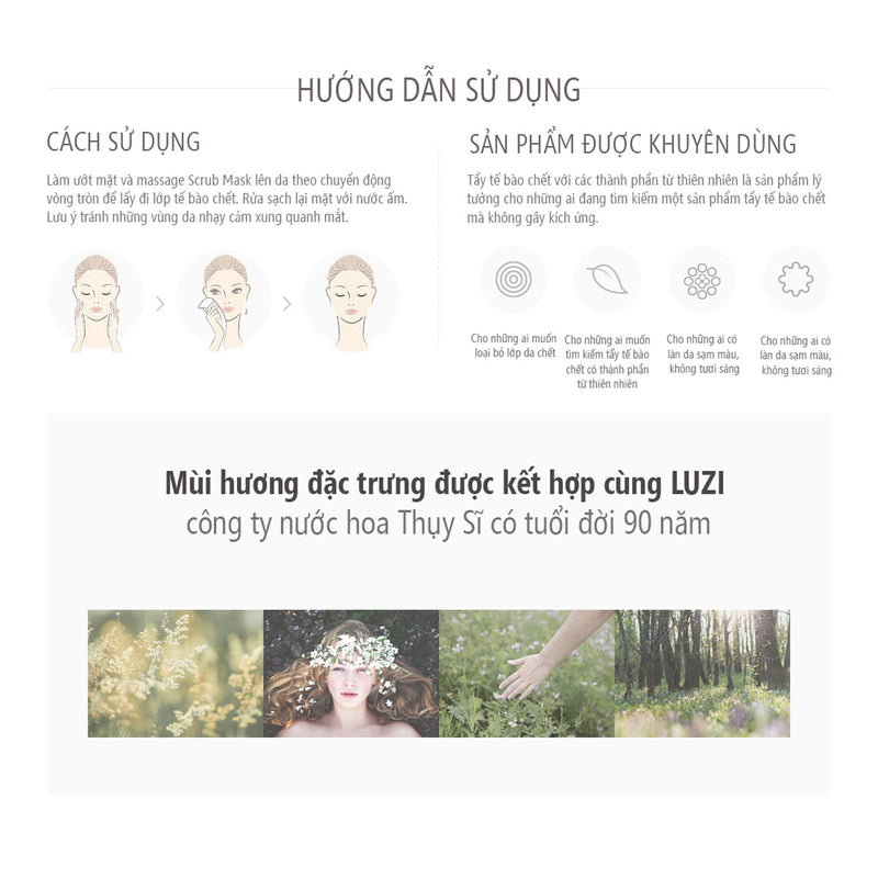 Tẩy Tế Bào Chết Huxley Scrub Mask Chiết Xuất Xương Rồng