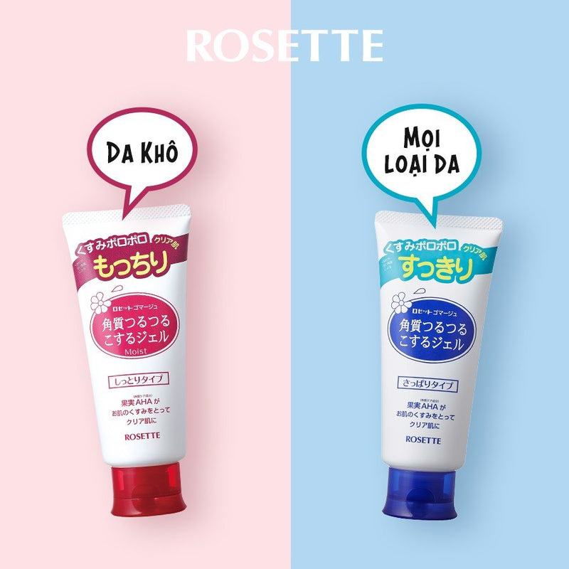 Tẩy Tế Bào Chết Rosette Peeling Gel Cho Da Khô