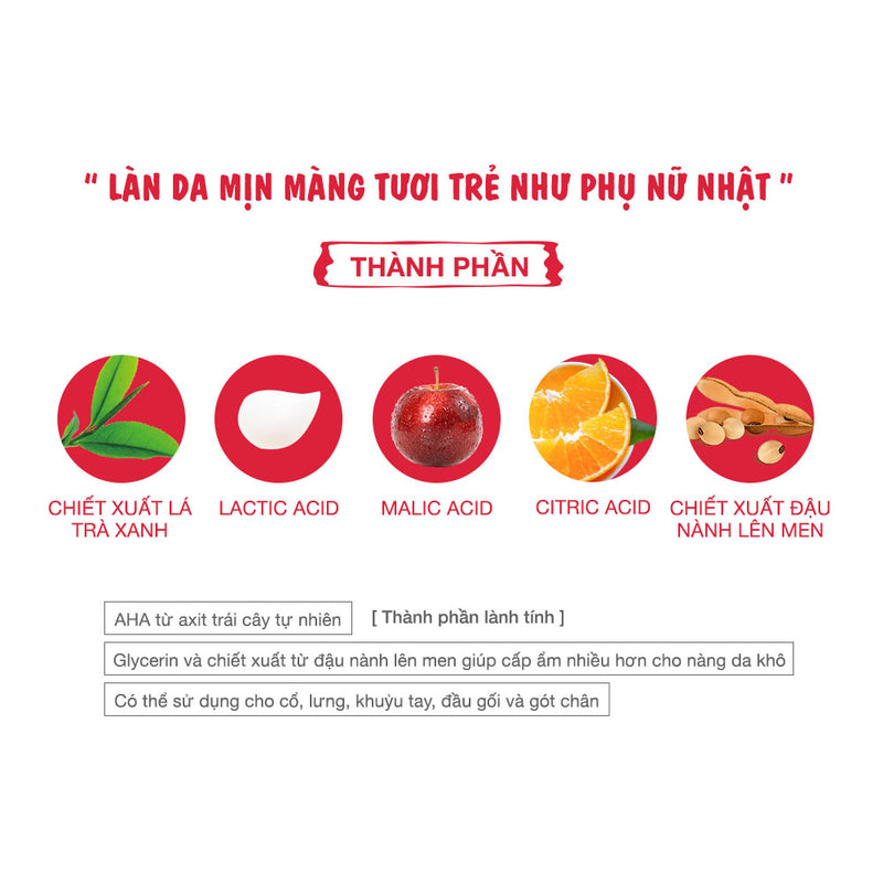 Tẩy Tế Bào Chết Rosette Peeling Gel Cho Da Khô