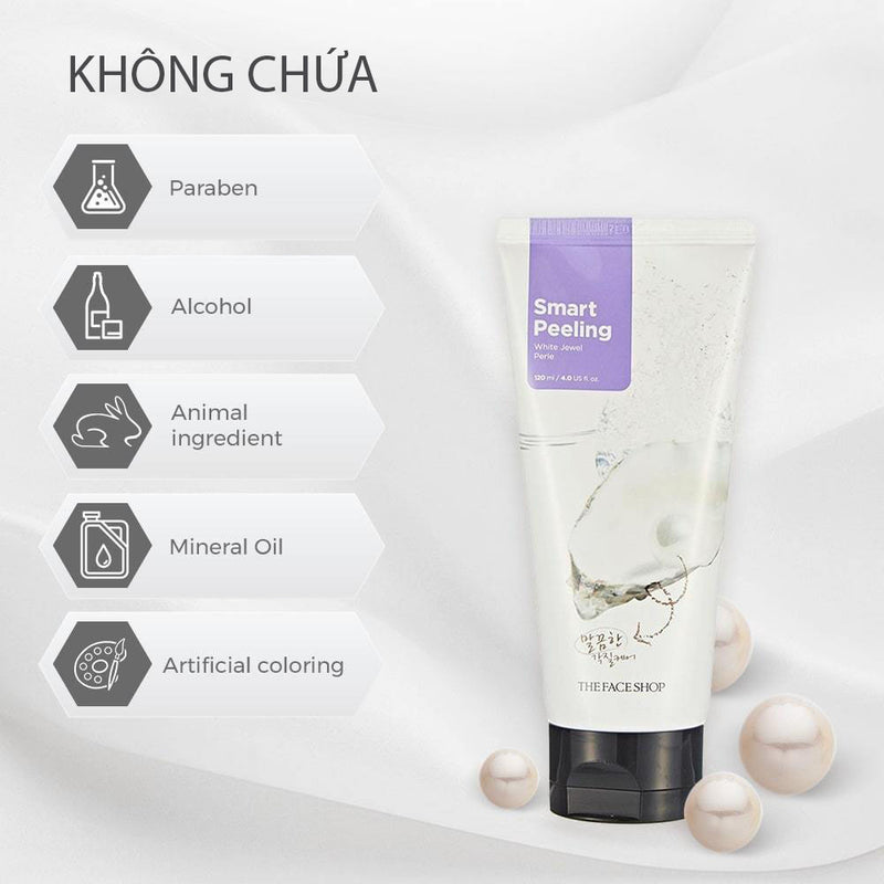 Tẩy Tế Bào Chết Ngọc Trai The Face Shop Smart Peeling 120ml