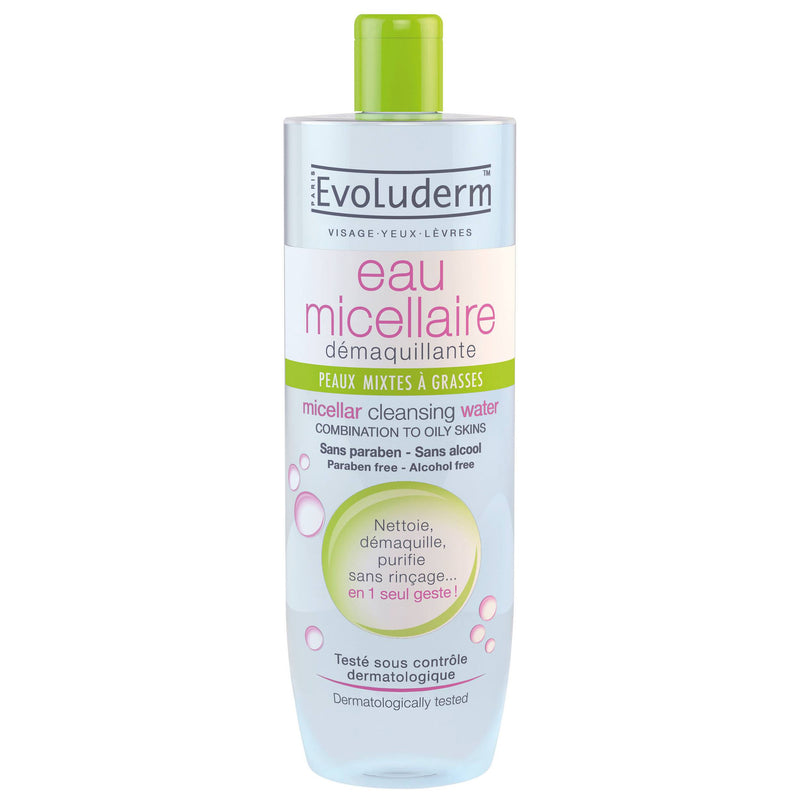 Nước Tẩy Trang Evoluderm Xanh Lá Cho Da Dầu Mụn