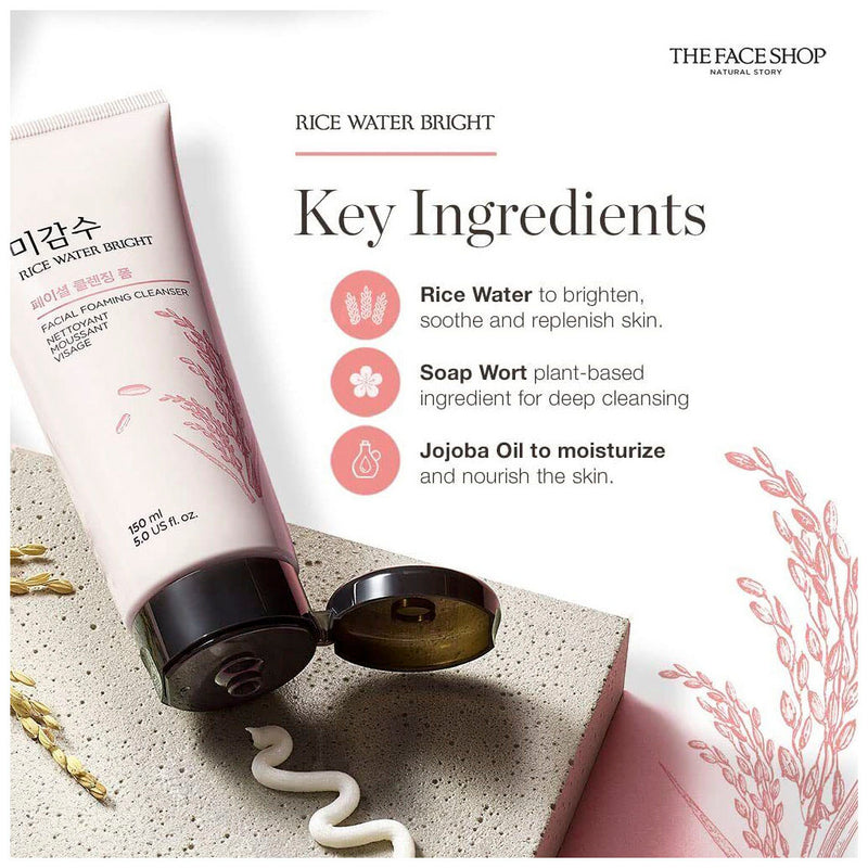 Sữa Rửa Mặt Gạo The Face Shop Rice Water Bright 150ml