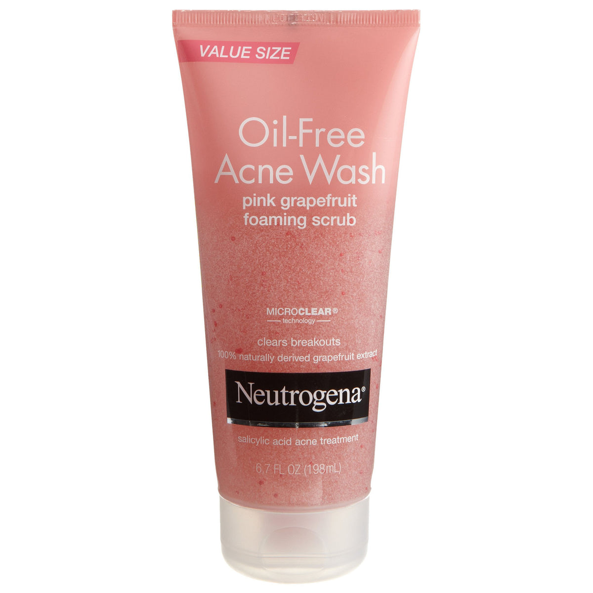 Sữa Rửa Mặt Giảm Mụn Neutrogena Oil Free Acne Wash Pink Grapefruit Foaming Scrub