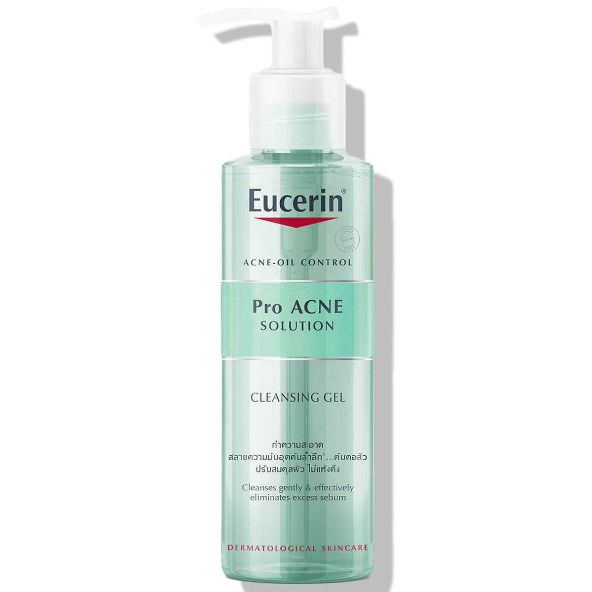 Sữa Rửa Mặt Eucerin Pro Acne Solution Cleansing Gel 200ml - Cho Da Dầu Mụn