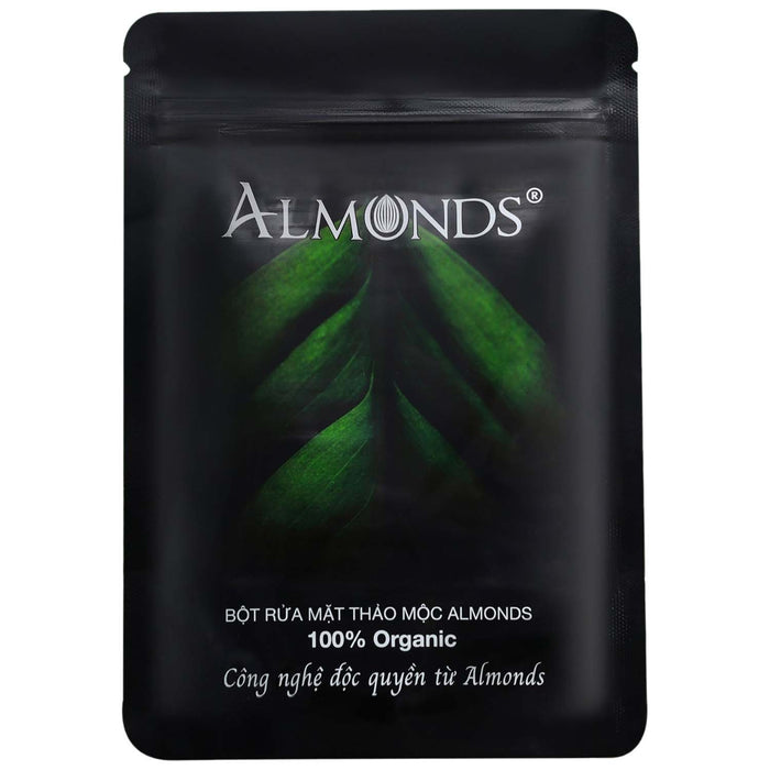Bột Rửa Mặt Thảo Mộc Almonds Sạch Sâu Giảm Mụn 100g