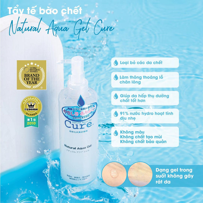 Gel Tẩy Tế Bào Chết Cure Natural Aqua 250g