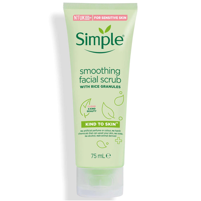 Tẩy Tế Bào Chết Simple Kind To Skin Smoothing Facial Scrub 75ml