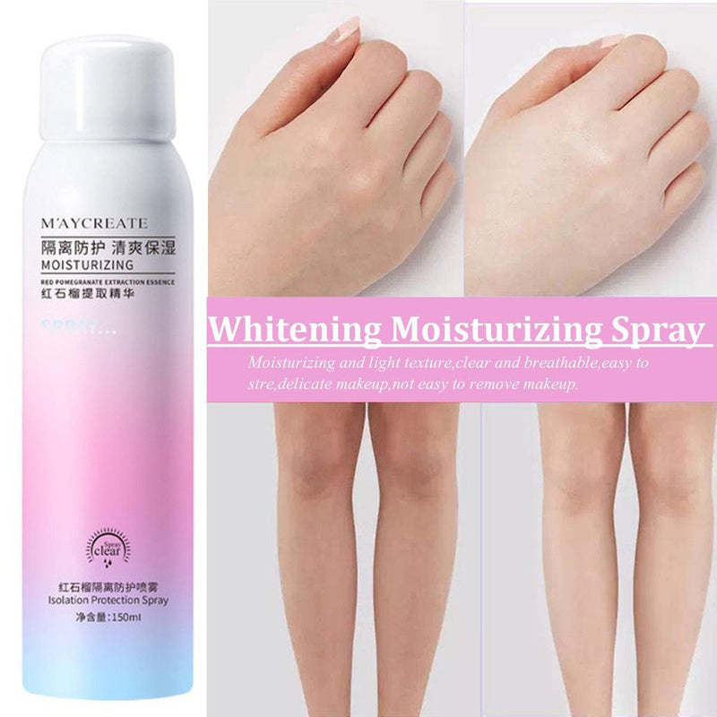 Xịt Chống Nắng MayCreate Moisturizing Spray Dưỡng Trắng Da 150ml