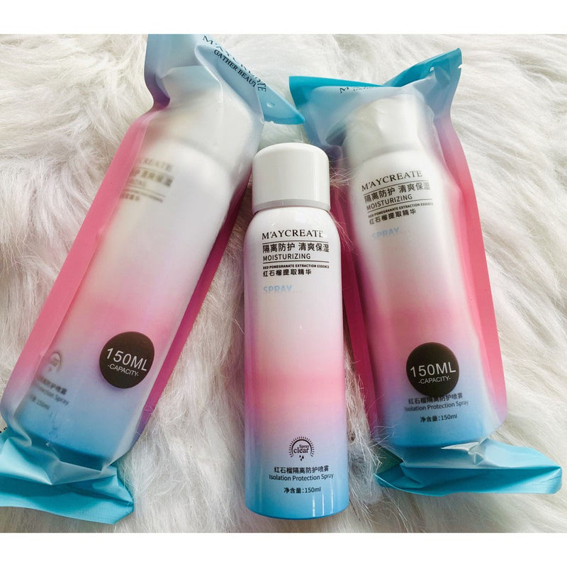 Xịt Chống Nắng MayCreate Moisturizing Spray Dưỡng Trắng Da 150ml