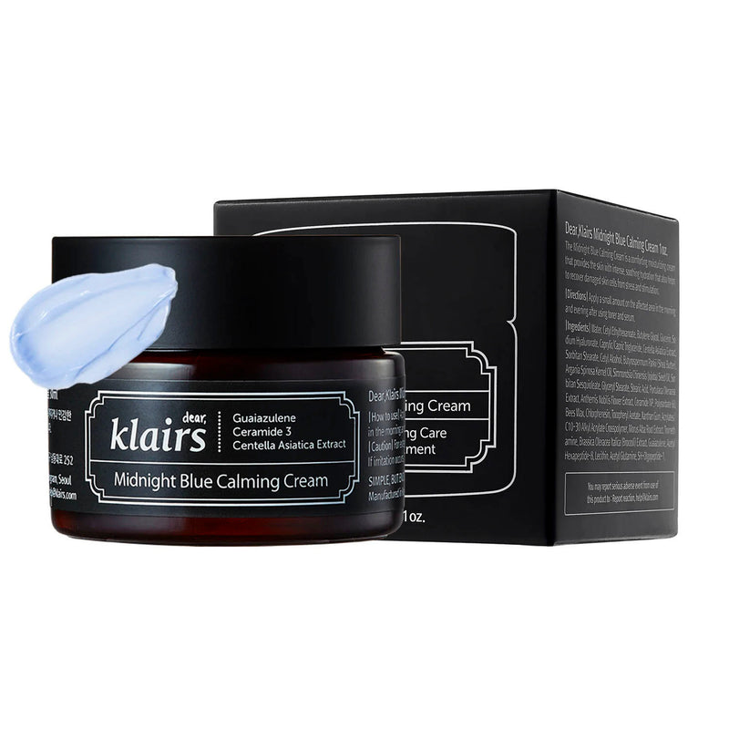 Kem Dưỡng Ẩm Klairs Midnight Blue Calming Cream 30ml
