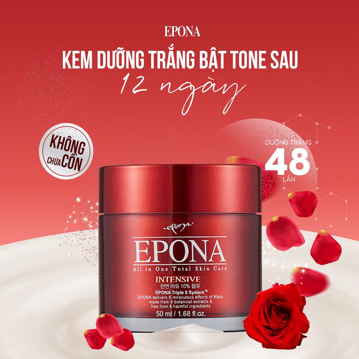 Kem Dưỡng Ẩm Epona All In One Total Skin Care Intensive 50ml