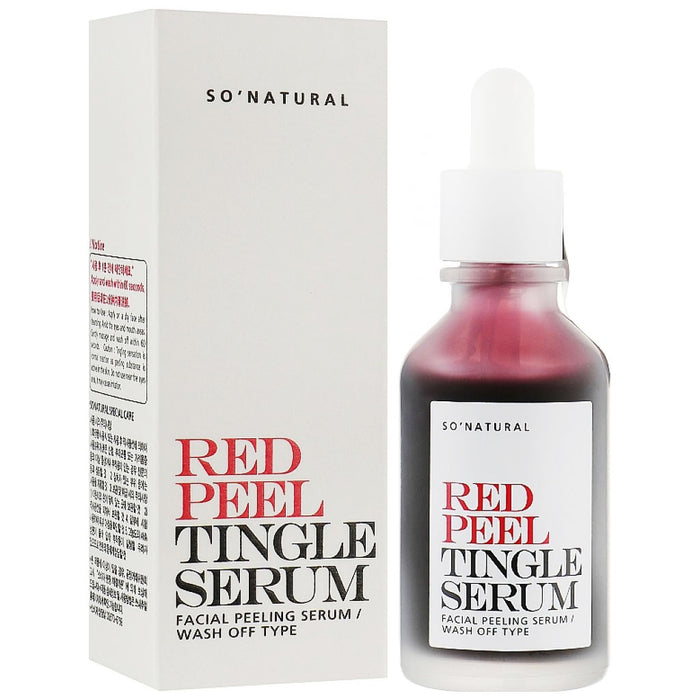 Tẩy Tế Bào Chết So'Natural Red Peel Tingle Serum