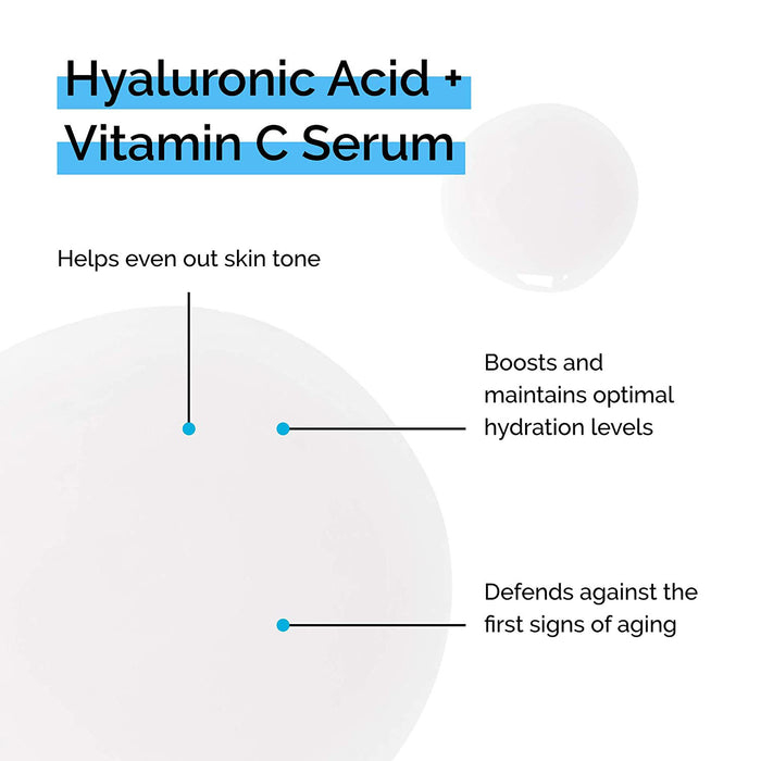 Serum Timeless Hyaluronic Acid + Vitamin C Cấp Ẩm Sáng Da 30ml