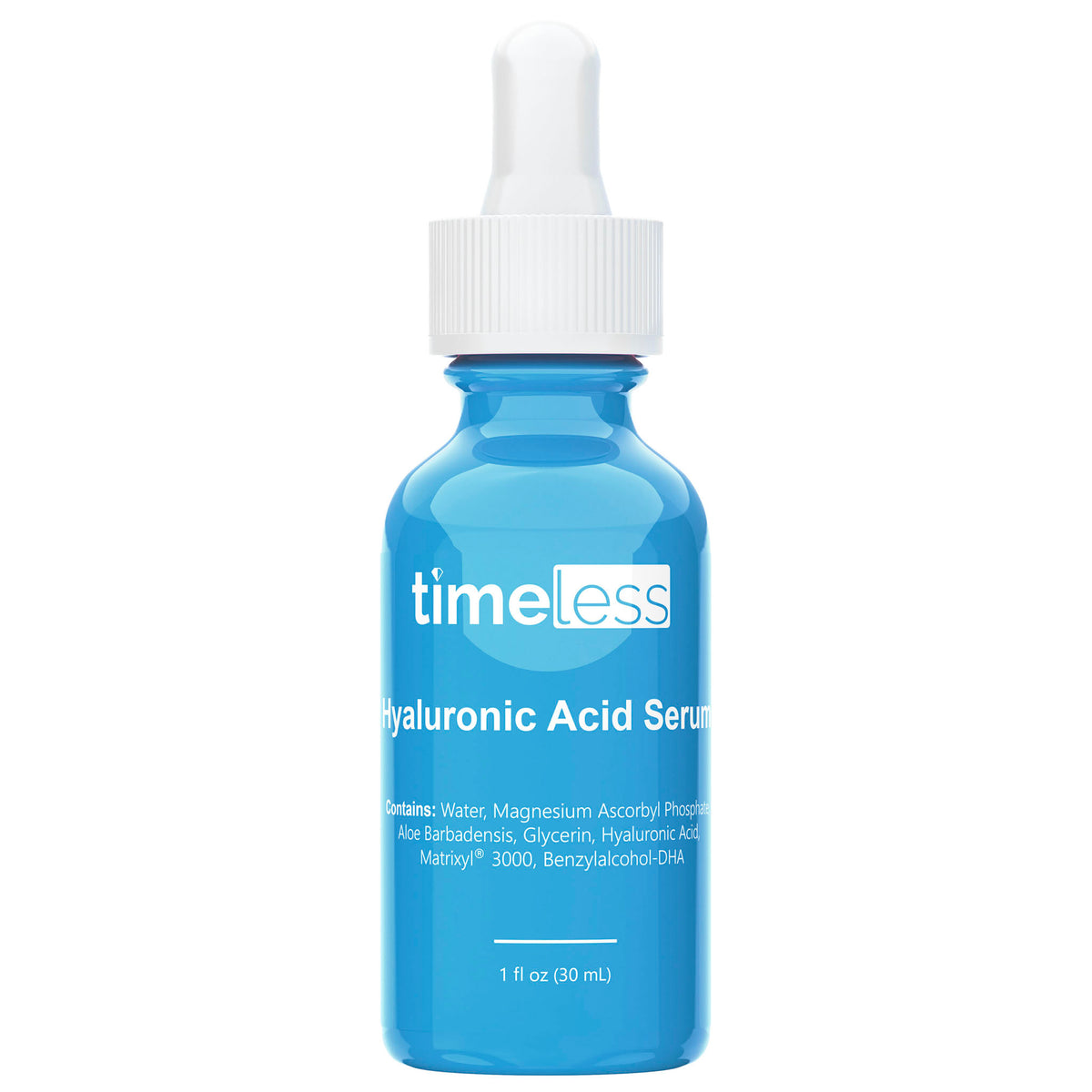 Serum Timeless Hyaluronic Acid + Vitamin C Cấp Ẩm Sáng Da 30ml