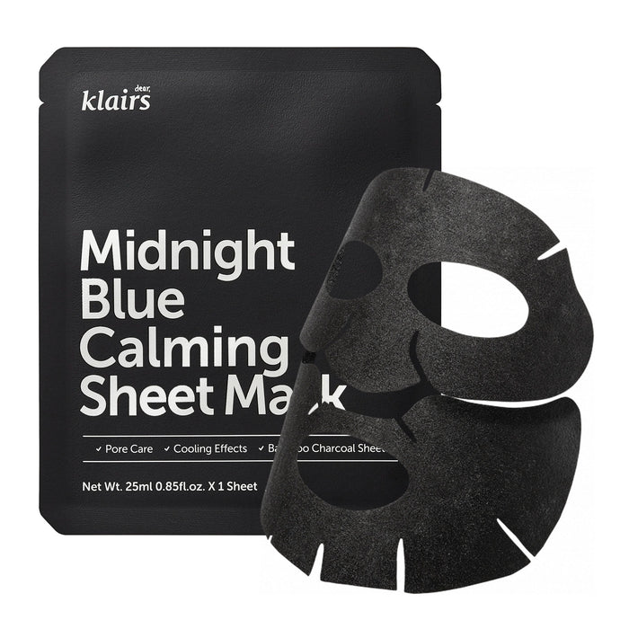 Mặt Nạ Klairs Midnight Blue Calming Sheet Mask