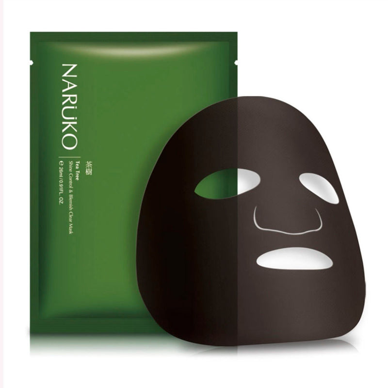 Mặt Nạ Tràm Trà Naruko Tràm Trà Tea Tree Mask Giảm Mụn 26ml