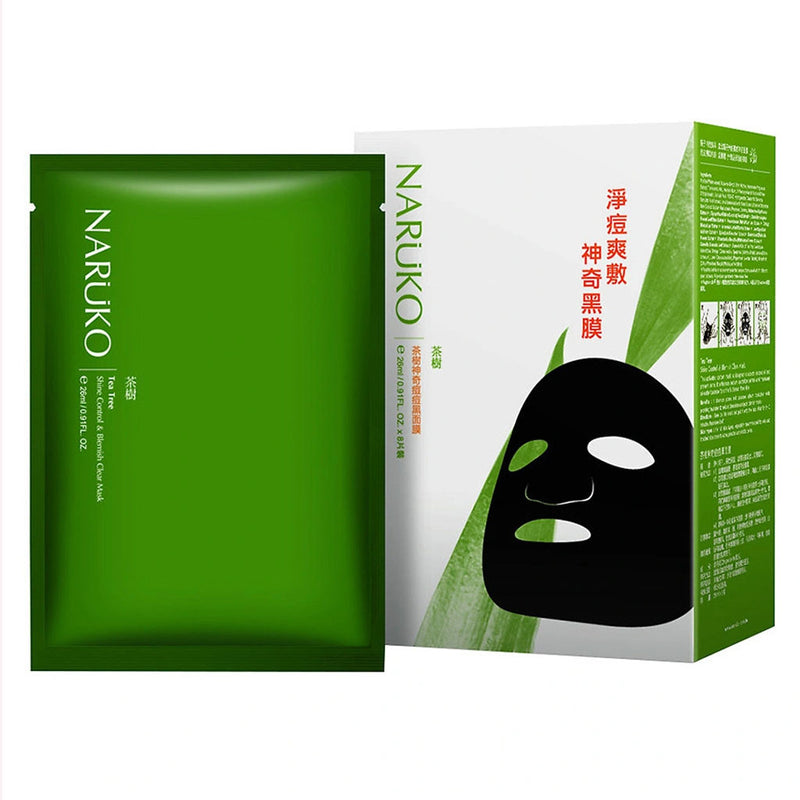 Mặt Nạ Tràm Trà Naruko Tràm Trà Tea Tree Mask Giảm Mụn 26ml