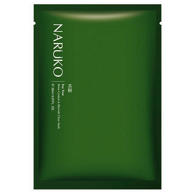 Mặt Nạ Tràm Trà Naruko Tràm Trà Tea Tree Mask Giảm Mụn 26ml