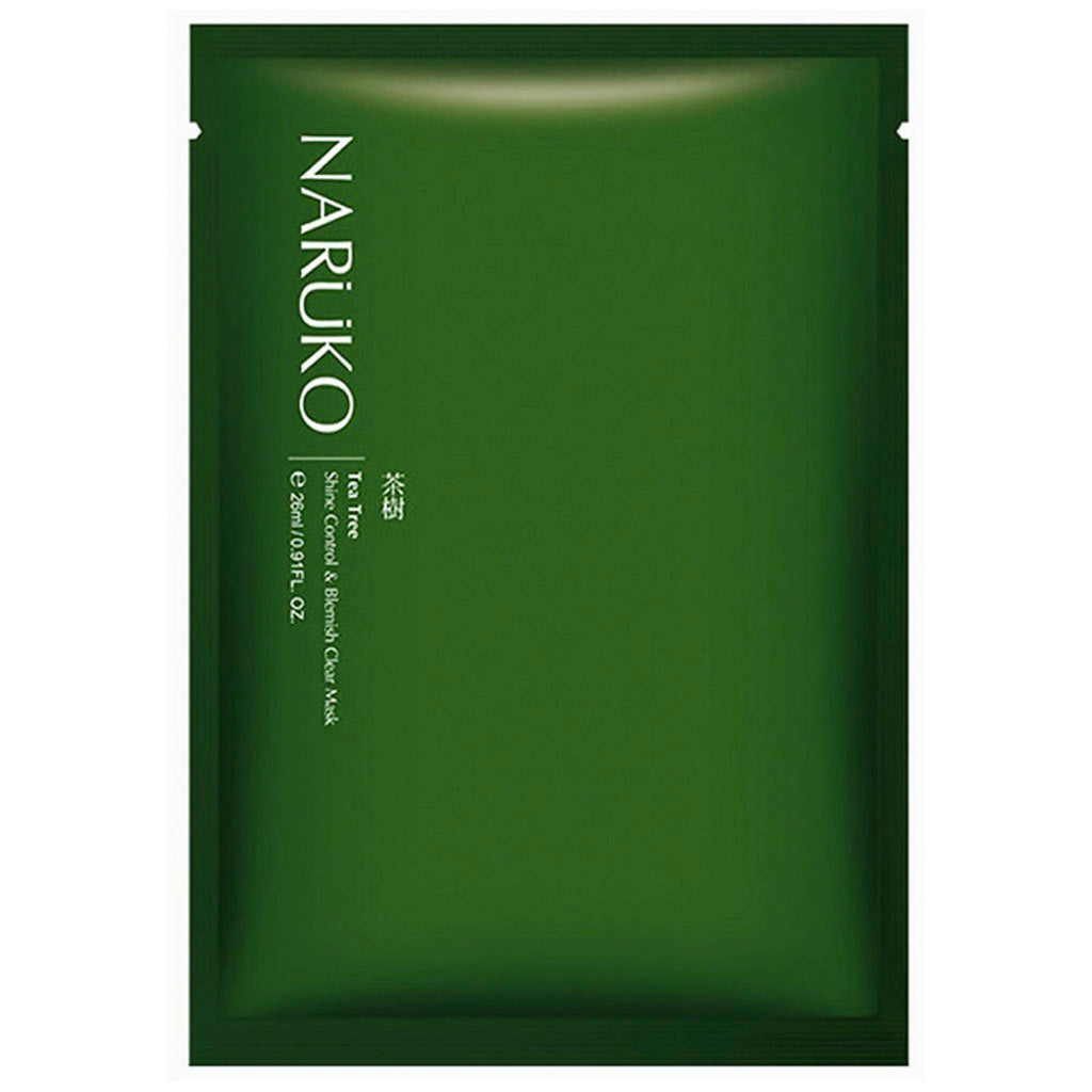 Mặt Nạ Tràm Trà Naruko Tràm Trà Tea Tree Mask Giảm Mụn 26ml