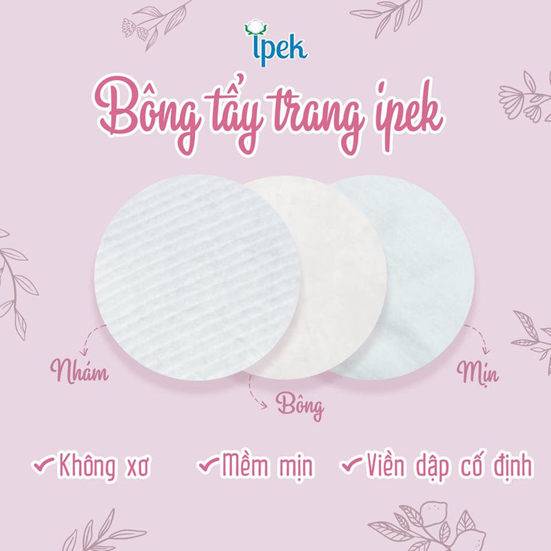Bông Tẩy Trang Ipek Cotton Pads 150 Miếng