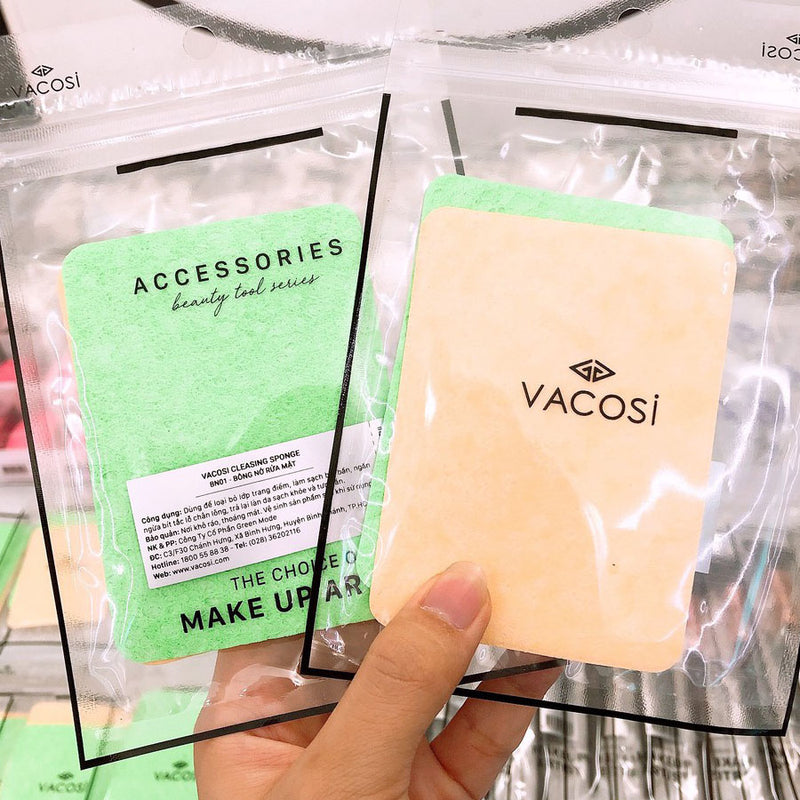 Bọt Biển Rửa Mặt Vacosi BN01